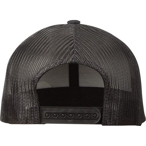 Casquette &agrave; patte pressionn&eacute;e GridIron, Noir, Coton/Nylon/Polyester Duraquip Inc