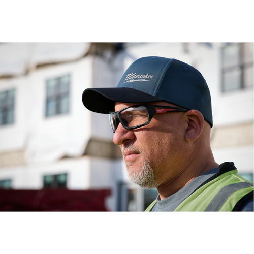 Casquette ajust&eacute;e Workskin, Bleu, Poly-coton Duraquip Inc