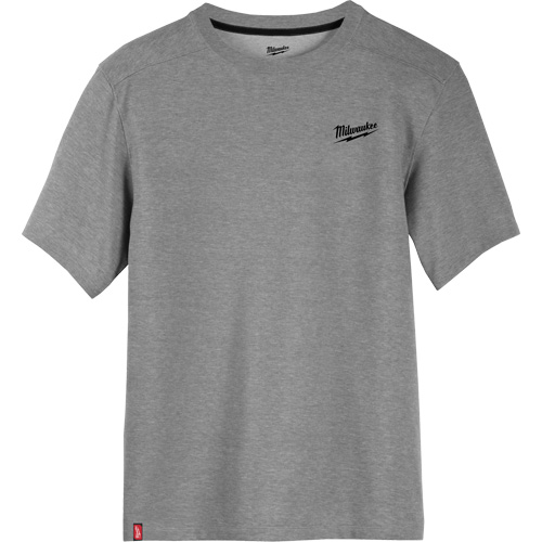 T-shirt de travail hybride, Hommes, Petit, Gris Duraquip Inc