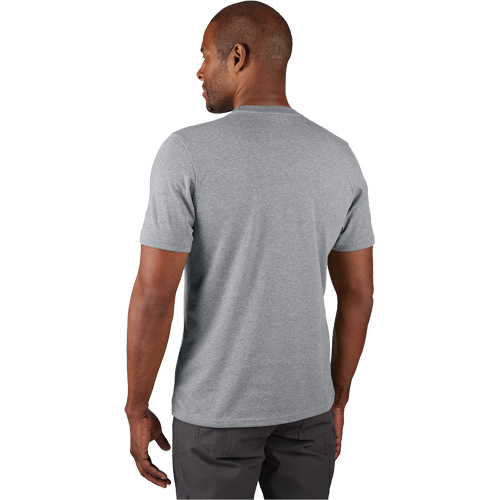 T-shirt de travail hybride, Hommes, Petit, Gris Duraquip Inc