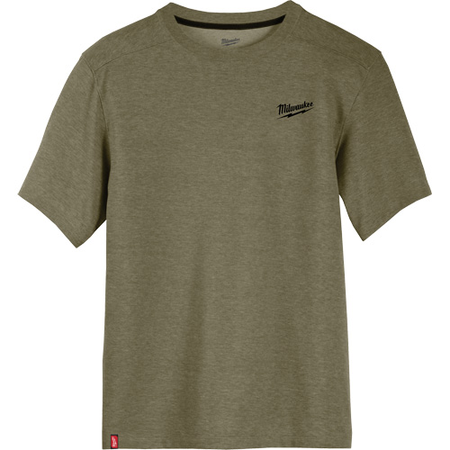 T-shirt de travail hybride, Hommes, Petit, Vert Duraquip Inc