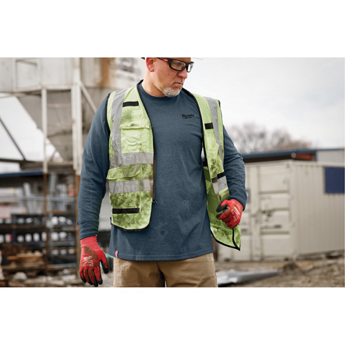 Hybrid Work Tee Shirt, Men's, Small, Blue Duraquip Inc