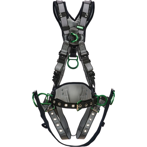 V-Fit Derrick Harness, CSA Certified, Class ALP, 2X-Large, 400 lbs. Cap. Duraquip Inc