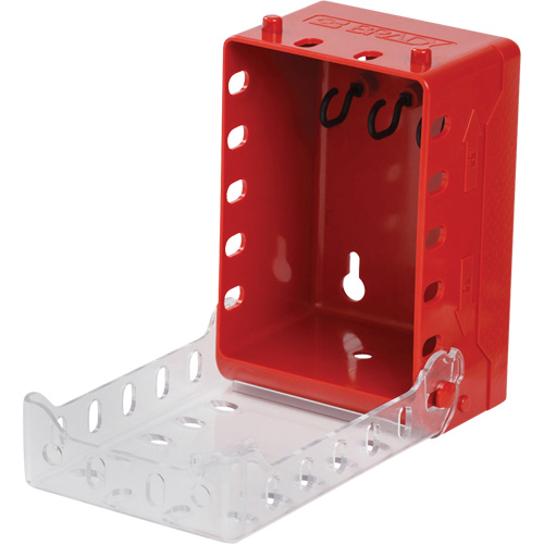 Ultra Compact Lock Box, Red Duraquip Inc