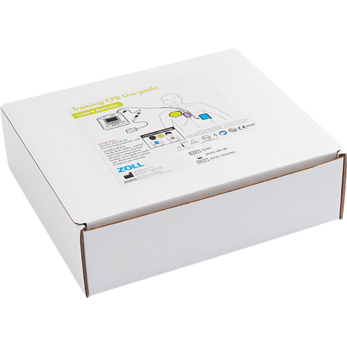 Trousse de formation et d&eacute;monstration RCR Uni-Padz, Zoll AED 3 Pour, Non m&eacute;dical Duraquip Inc