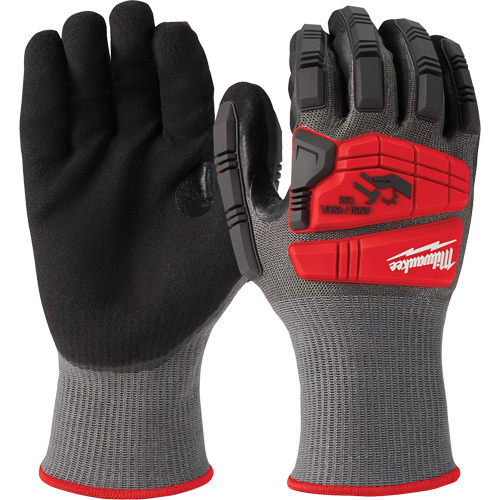 Gants r&eacute;sistants aux chocs et aux coupures, Taille T-Grand, Calibre 18, Rev&ecirc;tement Nitrile, ANSI/ISEA 105 niveau 5 Duraquip Inc
