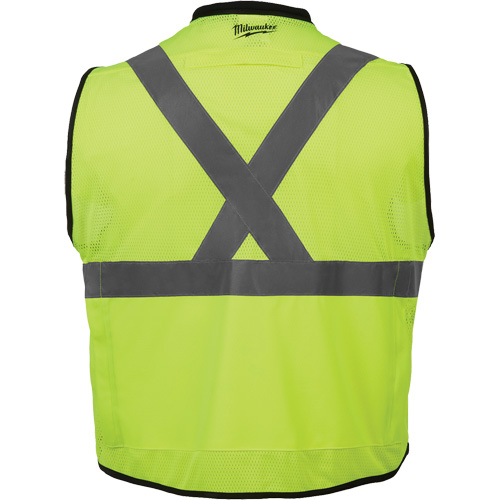 Veste de s&eacute;curit&eacute; haute performance, Jaune lime haute visibilit&eacute;, 4T-Grand/5T-Grand Duraquip Inc