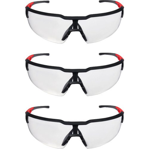 Lunettes de s&eacute;curit&eacute;, Lentille Transparent, Anti-&eacute;gratignures, ANSI Z87+/R&eacute;pond ou surpasse la norme CSA Z94.3 Duraquip Inc