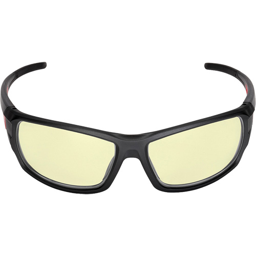 Lunettes de s&eacute;curit&eacute; performantes, Lentille Jaune, Antibu&eacute;e/Anti-&eacute;gratignures, ANSI Z87+/R&eacute;pond ou surpasse la norme CSA Z94.3 Duraquip Inc