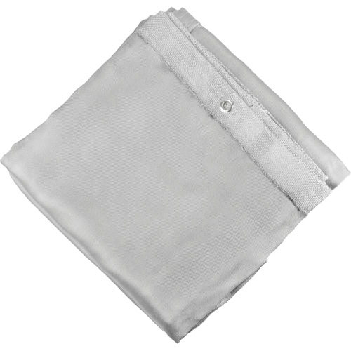 Silica Cloth Fiberglass Blanket, 6' W x 6' L, Rated Up To 1800 °F Duraquip Inc