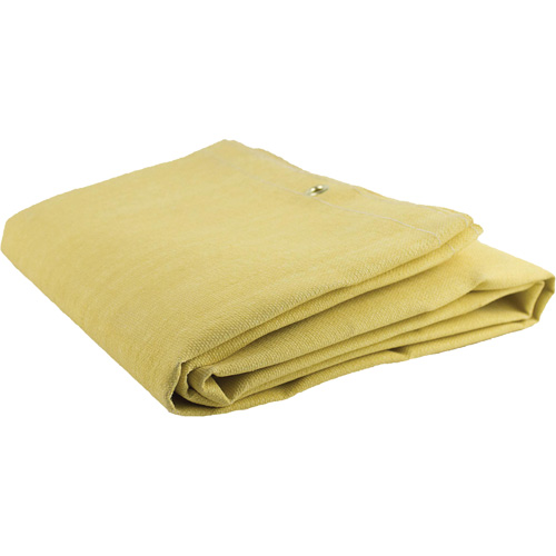 Acrylic Coated Fiberglass Blanket, 6' W x 6' L, Rated Up To 300 °F Duraquip Inc