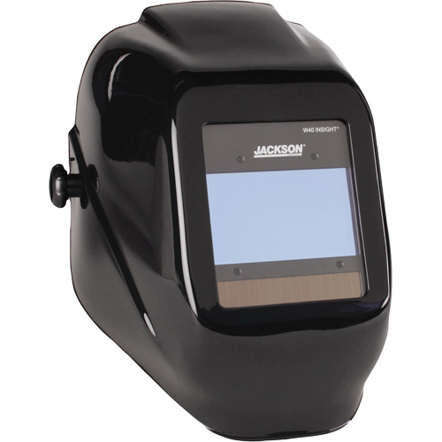 Insight Digital Variable ADF Welding Helmet, 2.36" L x 3.94" W View Area, 9 - 13 Shade Range, Black Duraquip Inc