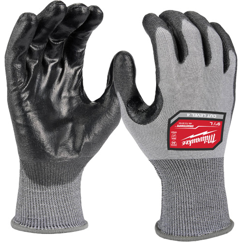 High Dexterity Gloves, Small, 18 Gauge, Polyurethane Coated, ANSI/ISEA 105 Level 4 Duraquip Inc