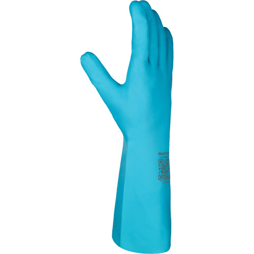 Gants chimiques Flextril, Taille 7, 12,5" lo, Nitrile, Doublure en Nylon Duraquip Inc