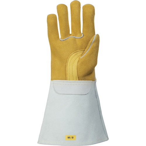 TIG Welding Gloves, Grain Elkhide, Size Small Duraquip Inc