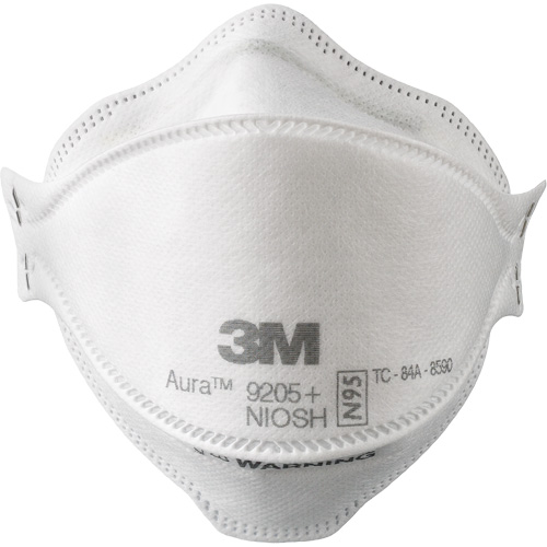 Respirateur contre les particules Aura, N95, Certifi&eacute; NIOSH, Profil bas/Taille unique Duraquip Inc