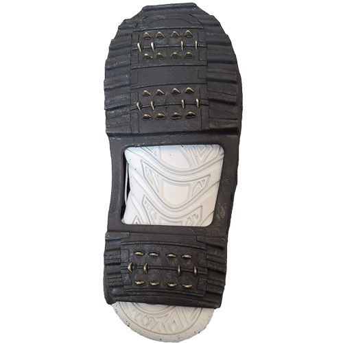 Brass Stride&reg; Non-Sparking Ice Cleats, Brass, Stud Traction, Small Duraquip Inc