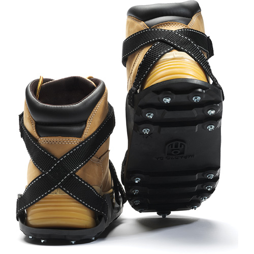 Sasquatch&reg; Ice Cleats, Steel, Stud Traction, Small Duraquip Inc