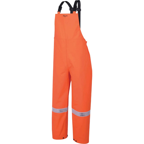 R85 Ensemble imperm&eacute;able de s&eacute;curit&eacute; 3 pi&egrave;ces ignifuge Element FR, PVC, Petit, Orange haute visibilit&eacute; Duraquip Inc