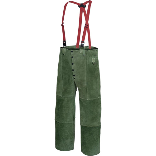 WP 100 Welder's Waist Pants, Small, Green Duraquip Inc