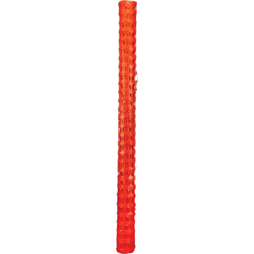 Cl&ocirc;ture &agrave; neige, 50' lo x 4' la, Orange Duraquip Inc