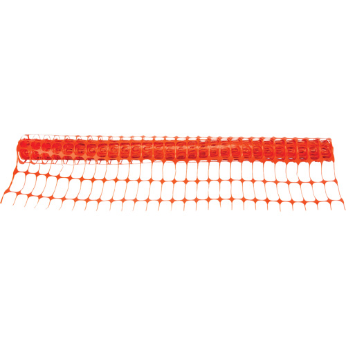 Cl&ocirc;ture &agrave; neige, 50' lo x 4' la, Orange Duraquip Inc