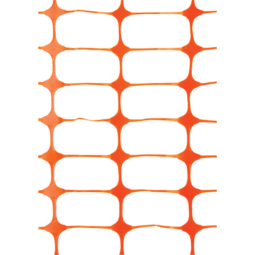 Cl&ocirc;ture &agrave; neige, 50' lo x 4' la, Orange Duraquip Inc