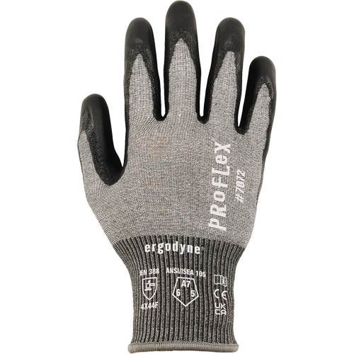 Gants r&eacute;sistant &agrave; la coupe Proflex 7072, Taille Petit, Calibre 18, Rev&ecirc;tement Nitrile, Enveloppe en PEHP/Tungst&egrave;ne, ASTM ANSI niveau A7/EN 388 niveau F Duraquip Inc