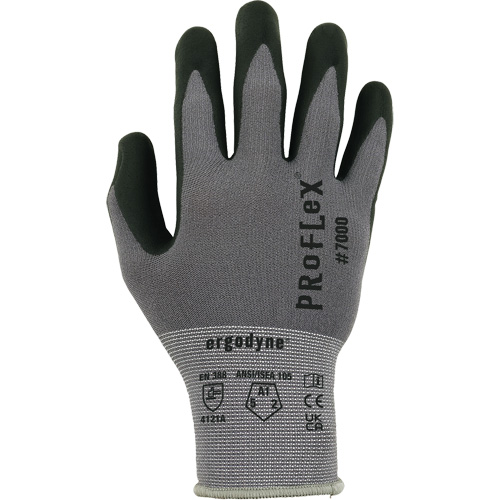 Gants enduits ProFlex 7000, Taille Petit, Calibre 15, Rev&ecirc;tement Mousse de nitrile, Enveloppe en Nylon/Spandex, ASTM ANSI niveau A1/EN 388 niveau 1/EN 388 niveau A Duraquip Inc