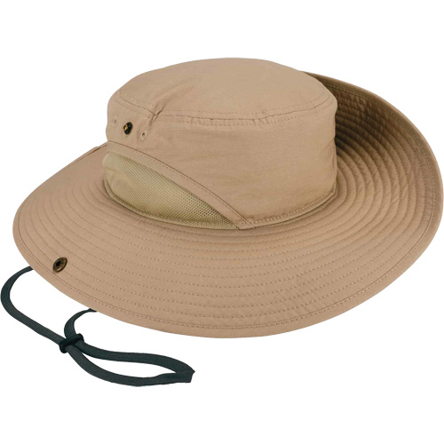 Chill-Its 8936 Lightweight Ranger Hat with Mesh Paneling, Khaki Duraquip Inc