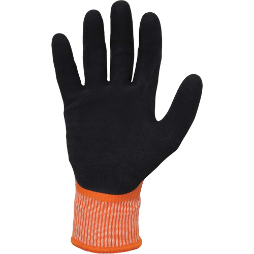 Gants de travail enduits et r&eacute;sistant &agrave; la coupe pour l'hiver ProFlex 7551, Taille Petit, Calibre 10/13, Rev&ecirc;tement Nitrile/Latex de caoutchouc, Enveloppe en PEHP, ASTM ANSI niveau A5/EN 388 niveau E Duraquip Inc