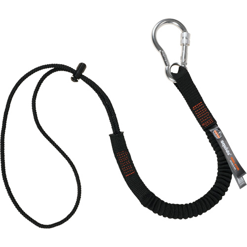 Squids 3105 Tool Lanyard, Bungee, Carabiner/Loop Duraquip Inc