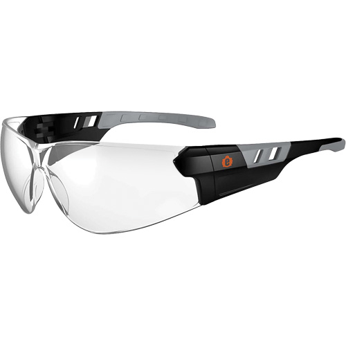 Skullerz SAGA Frameless Safety Glasses, Clear Lens, Anti-Fog/Anti-Scratch, ANSI Z87+/Meets/Exceeds CSA Z94.3 Duraquip Inc