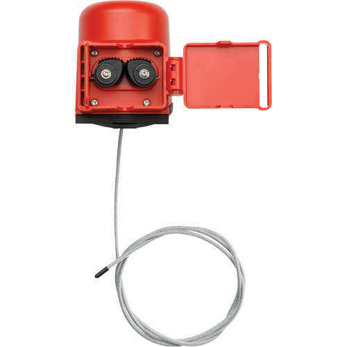 No-Handle Valve Lockout with Cable, Ball/Gate Type Duraquip Inc