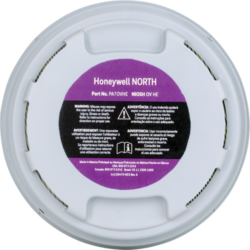 Cartouche filtre HEPA, Vapeur organique Duraquip Inc