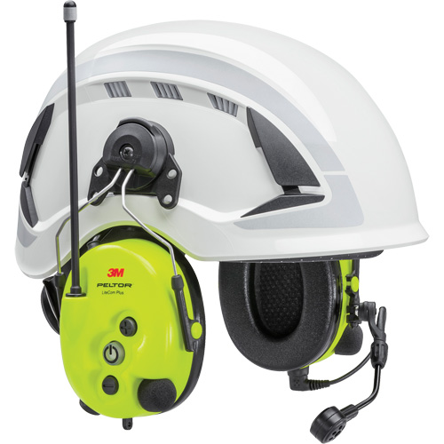 PELTOR LiteCom Plus Headset, Cap Mount Style Duraquip Inc