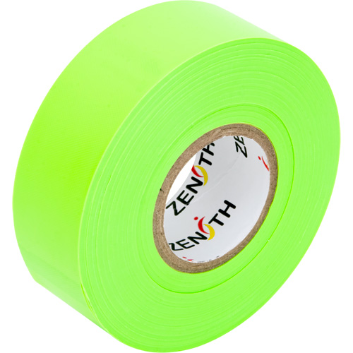 Ruban pour signalisation, 1,1875" la x 164' lo, Vert fluorescent Duraquip Inc