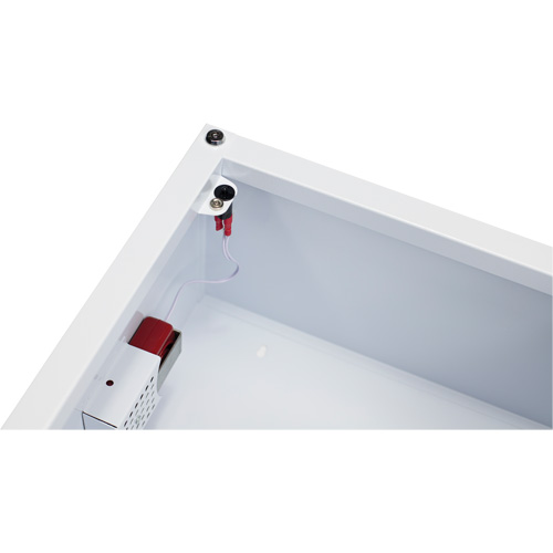 Standard Large AED Cabinet with Alarm, Zoll AED Plus&reg;/Zoll AED 3/Cardio-Science/Physio-Control For, Non-Medical Duraquip Inc