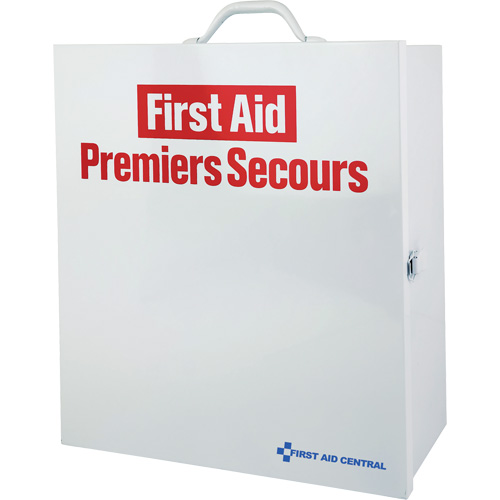 SmartCompliance&reg; First Aid Cabinet, Meets CSA Z1220-17 Type 3 High-Risk Environment, Small (2-25 Workers) Duraquip Inc