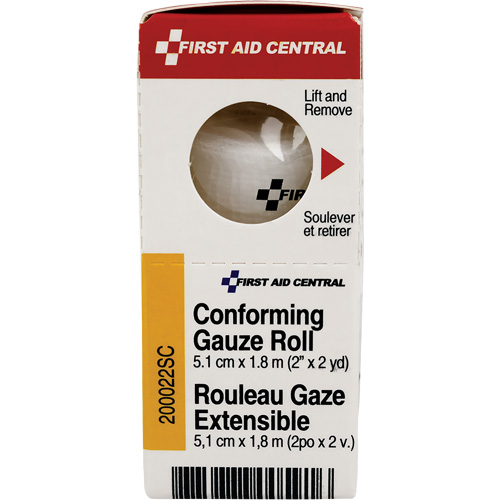 SmartCompliance&reg; Refill Conforming Stretch Gauze Bandage, Roll, 6' L x 2" W, Sterile, Medical Device Class 1 Duraquip Inc