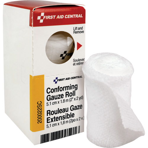 SmartCompliance&reg; Refill Conforming Stretch Gauze Bandage, Roll, 6' L x 2" W, Sterile, Medical Device Class 1 Duraquip Inc