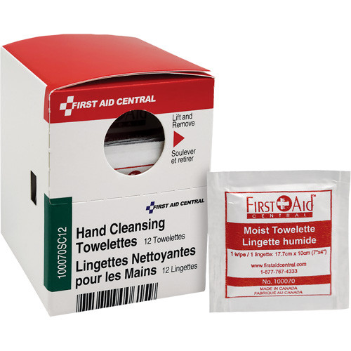 SmartCompliance&reg; Refill Cleansing Wipes, Towelette, Hand Cleaning Duraquip Inc