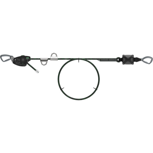 Corde de 100' pour ligne de vie temporaire horizontale, Corde d'alpinisme Duraquip Inc
