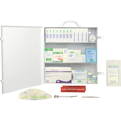 First Aid Kit, Meets CSA Z1220-17 Type 2 Low-Risk Environment, Large (51-100 Workers) Duraquip Inc