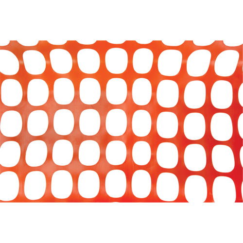 Cl&ocirc;ture de s&eacute;curit&eacute; robuste, 100' lo x 4' la, Orange Duraquip Inc
