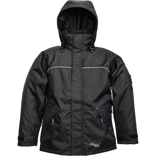 Thor 300D Trilobal Jacket, Polyester, Medium, Black Duraquip Inc