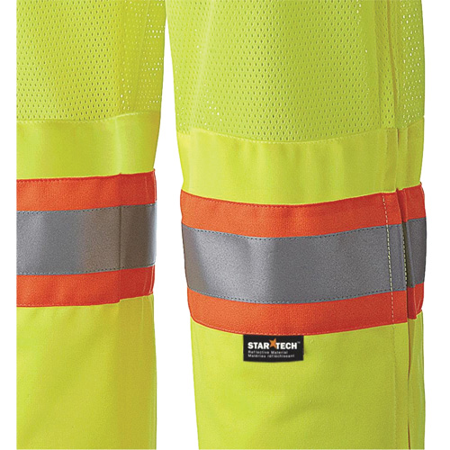 5999P Traffic Safety Pants, Polyester, X-Small, High Visibility Orange Duraquip Inc