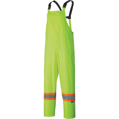 5599 Combinaison de pluie imperm&eacute;able et l&eacute;g&egrave;re, Polyester/PVC, T-petit, Jaune lime haute visibilit&eacute; Duraquip Inc