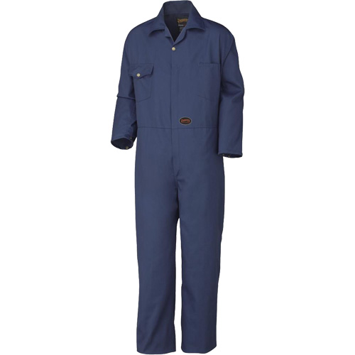 515 Combinaisons avec fermeture &agrave; glissi&egrave;re en laiton, Hommes, Bleu marin, Taille 36 Duraquip Inc