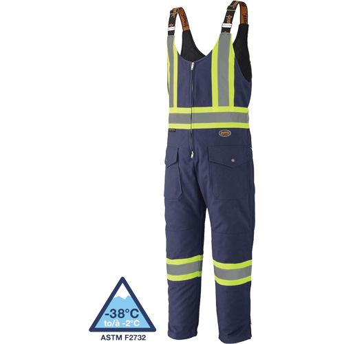 5536 Combinaison en toile de coton matelass&eacute;e, Coton, Petit, Bleu marin Duraquip Inc